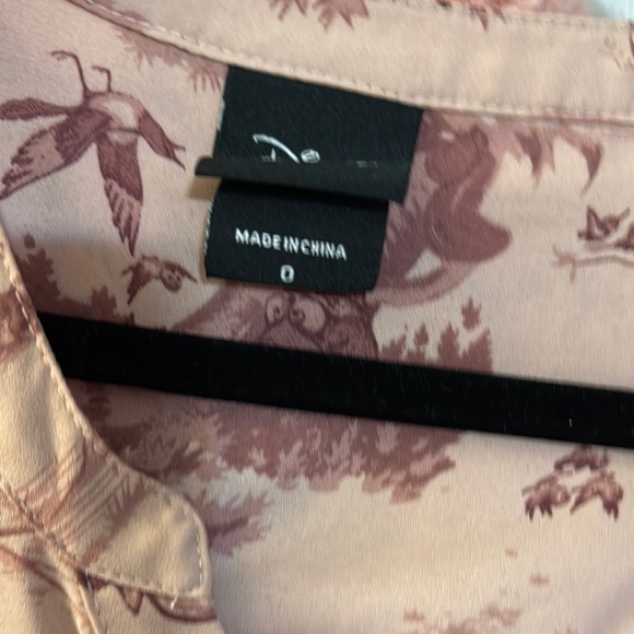 Pink Patterned Blouse - Picture 3 of 5